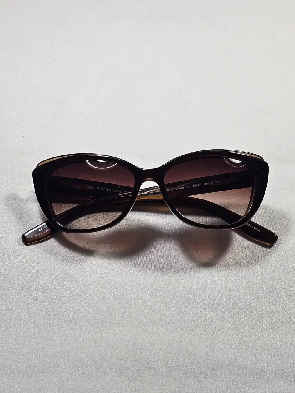 Barton Perreira Javotte Cat Eye Sunglasses **FRAME ONLY** Japan 54-16-140 - Picture 2 of 11